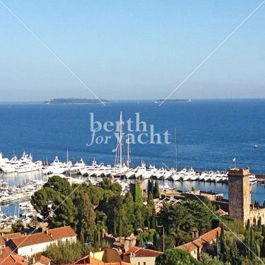 Emplacement pour Yacht à céder port de la Napoule  Côte d'Azur