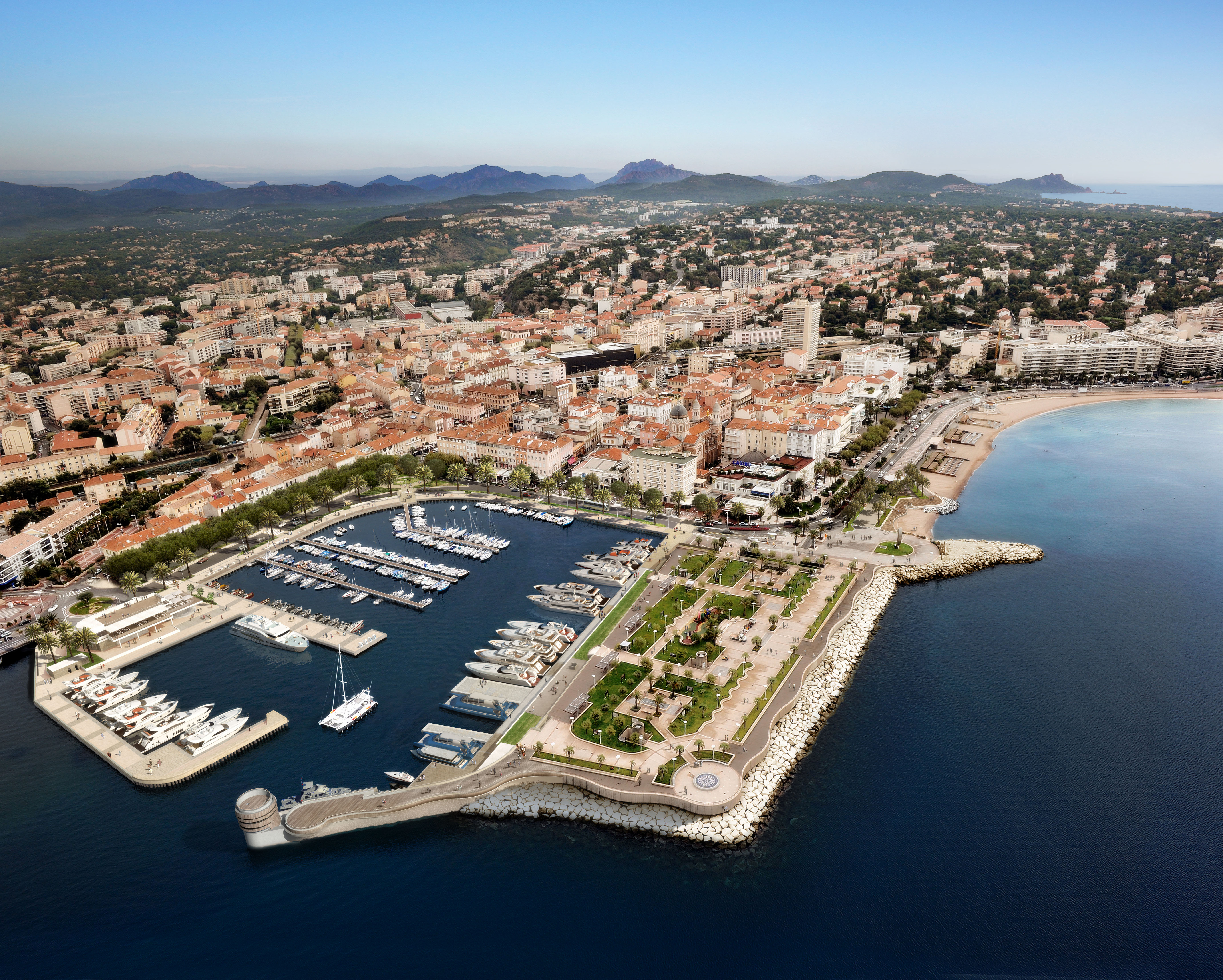 Renovation of Saint-Raphaël Old Port on the French Riviera 